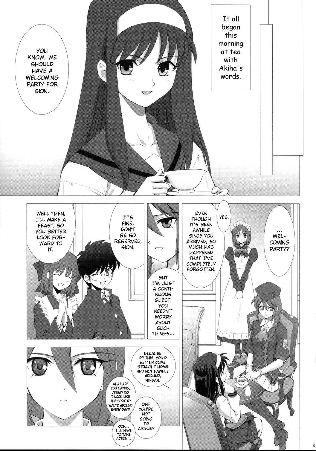 [Crazy Clover Club] Tsukihime Complex 3 &quot;red&quot; (Tsukihime) [English] [Crazy Clover Club]  月姫COMPLEX 3 &quot;red&quot; (月姫)