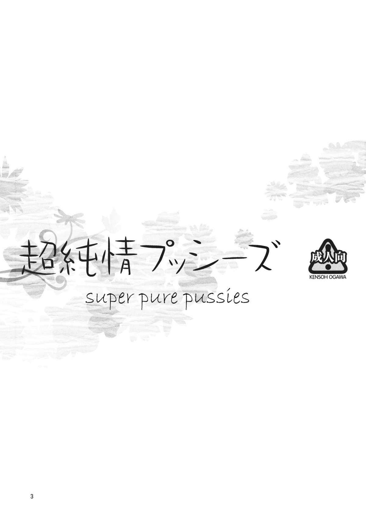 (C80) [Kensoh Ogawa (Fukudahda)] Chou Junjou Pussies | Super Pure Pussies (Ano Hi Mita Hana no Namae o Boku-tachi wa Mada Shiranai) [English]  (C80) [ケンソウオガワ (フクダーダ)] 超純情プッシーズ (あの日見た花の名前を僕達はまだ知らない。) [英訳]