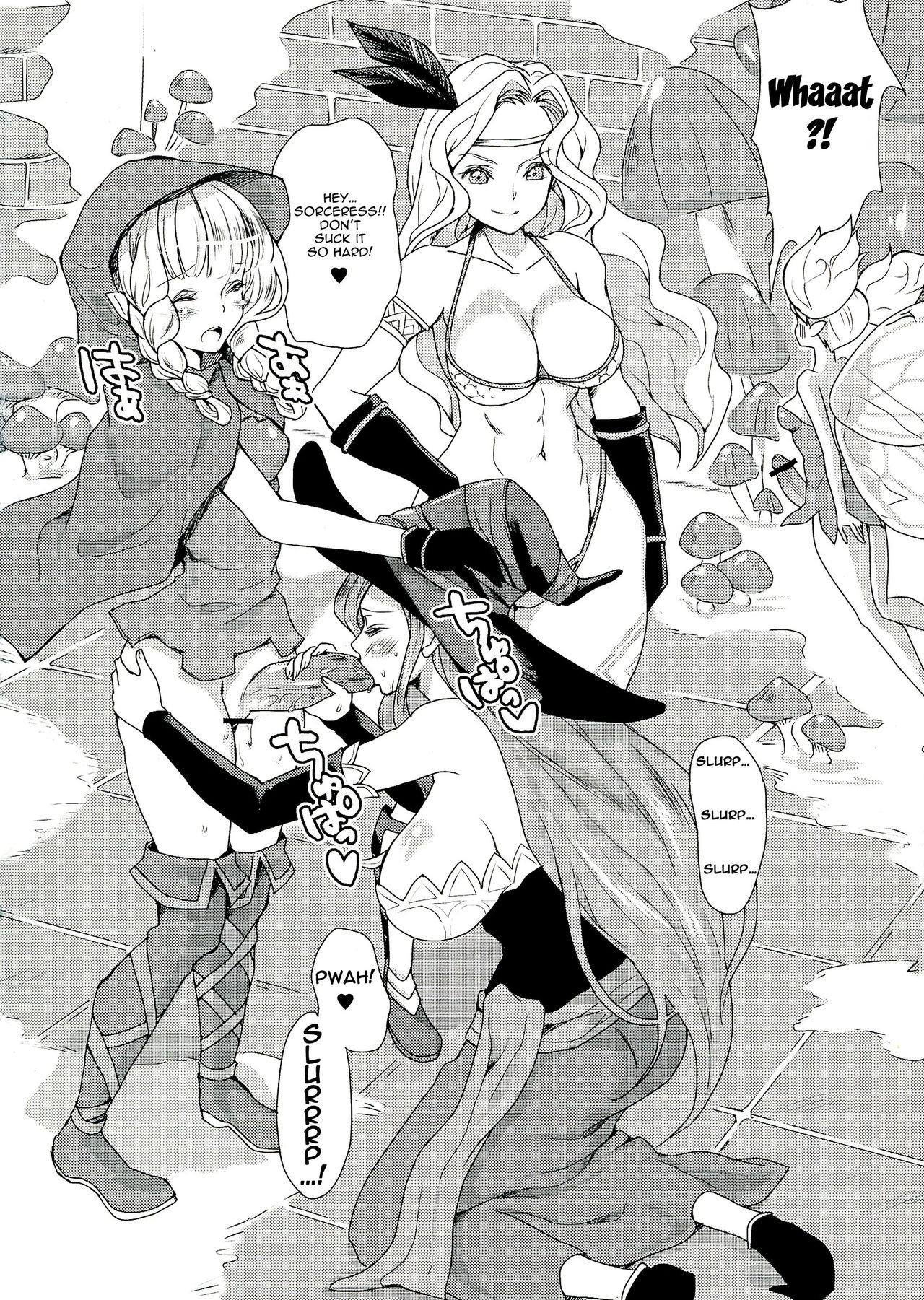(Futaket 9.5) [Fleur 9 pri (Kitahara Eiji)] Kokan ni Kinoko! (Dragon's Crown) [English] (ふたけっと9.5) [ふるるきゅぷり (北原エイジ)] 股間にキノコ! (ドラゴンズクラウン) [英訳]