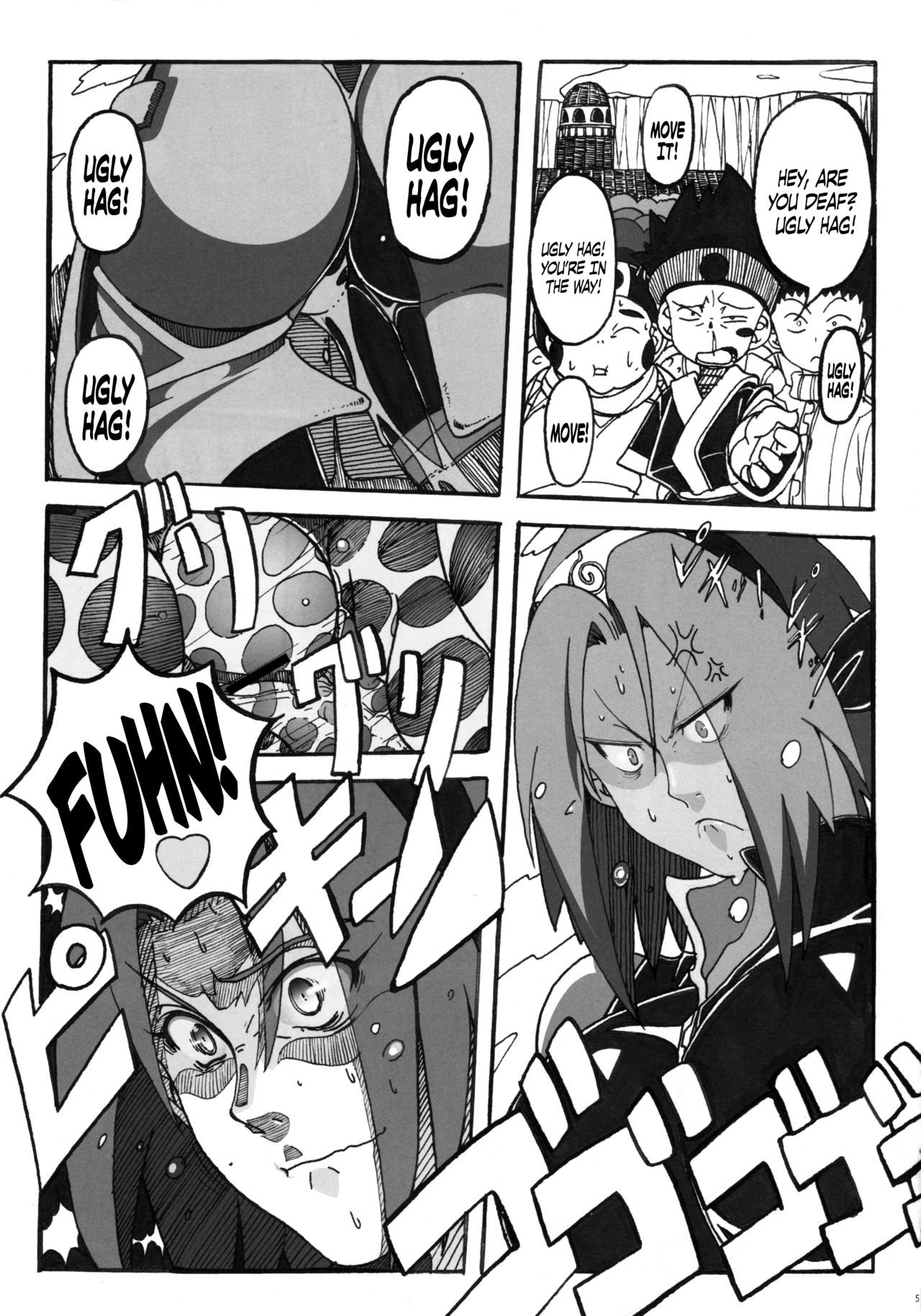 (C83) [Don! Don! Don! (Kazuya)] Sakura Ranbu Den! 2 (Naruto) [English] [xyzdragon] (C83) [ドン!ドン!ドン! (カズヤ)] サクラ乱舞伝!2 (NARUTO -ナルト-) [英訳]