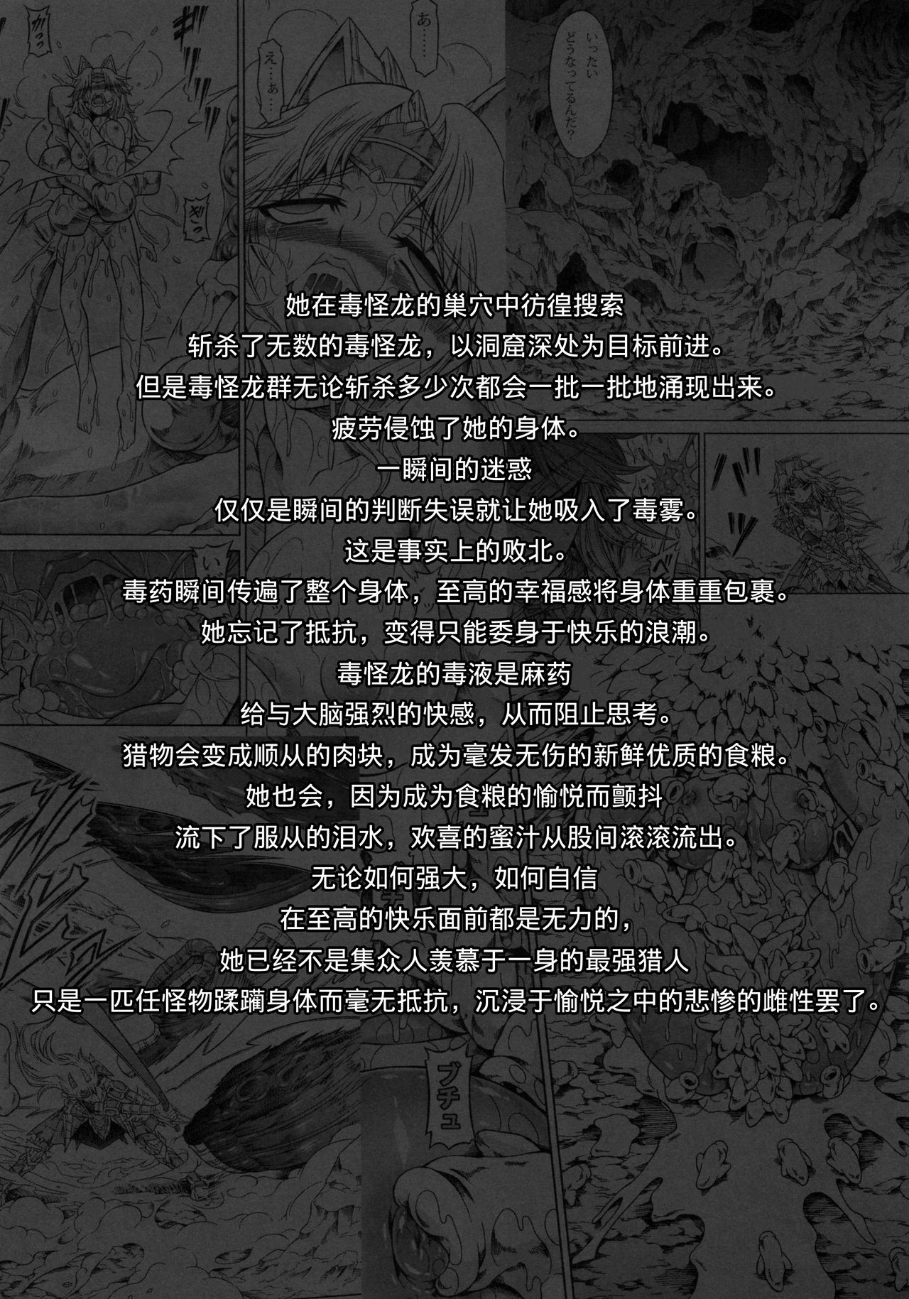 (C87) [Yokohama Junky (Makari Tohru)] Solo Hunter no Seitai 4 The Fourth Part (Monster Hunter) [Chinese] [无毒汉化组 X 屏幕脏了汉化组] (C87) [Yokohama Junky (魔狩十織)] ソロハンターの生態 4 The Fourth Part (モンスターハンター)  [中国翻訳]