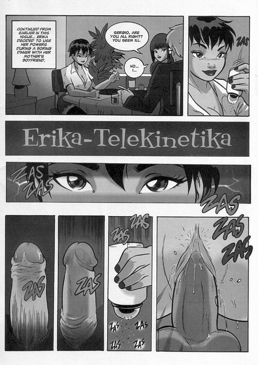 [Ismael Ferrer] Erika Telekinetika #1 [English] [Ismael Ferrer] Erika Telekinetika #1 [英訳]