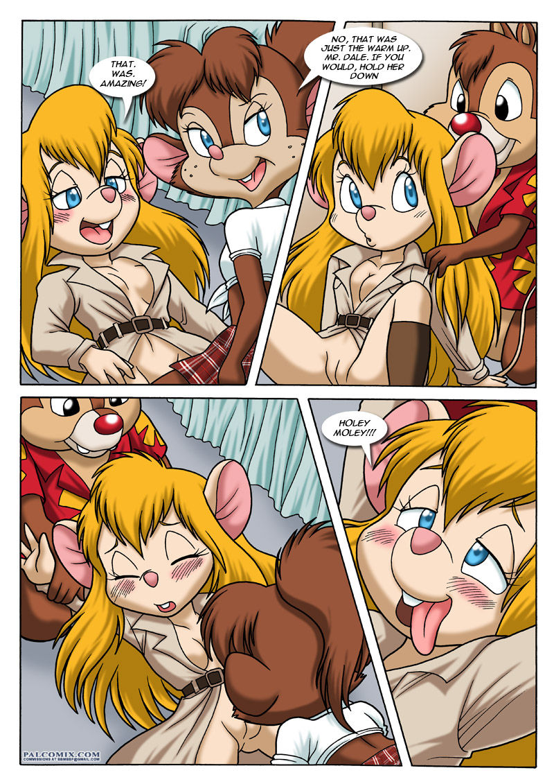 [Palcomix] An Amazing Tail; Tanya Goes Down (Rescue Rangers) 