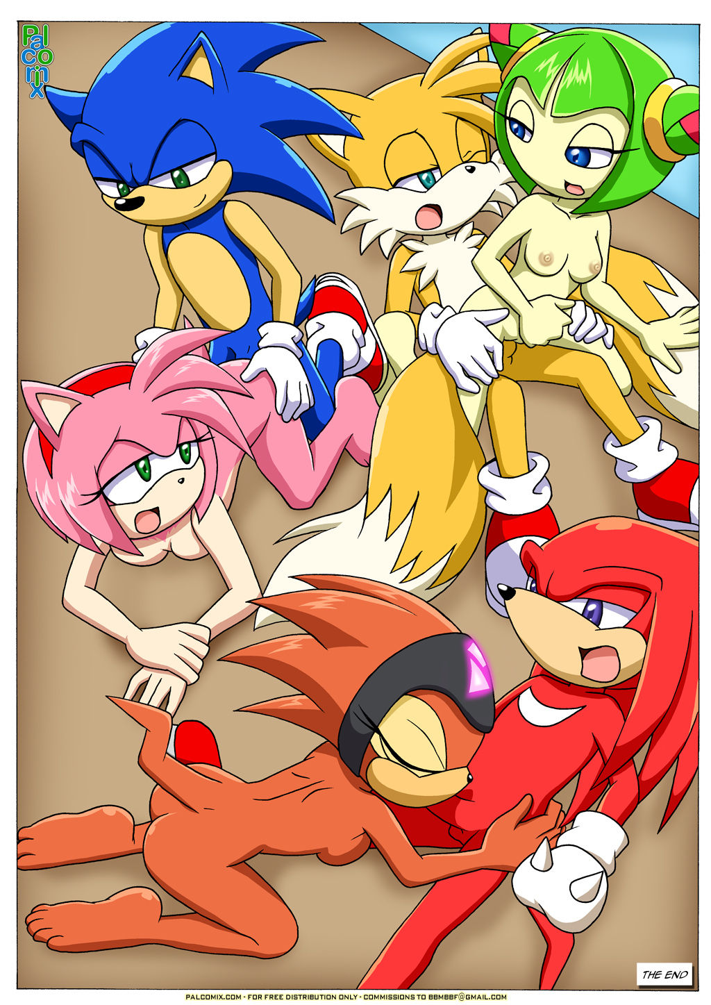 [Palcomix] When The Guys Are Away... (Sonic the Hedgehog) 
