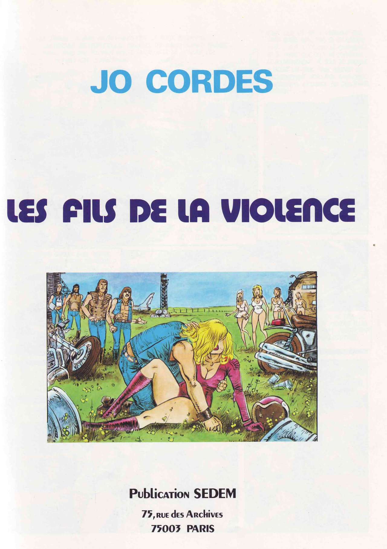 [Jo Cordes] Les Fils de la Violence [FR] 